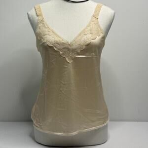 Something Special MaidenForm Vintage Size Small 2000s Satin Laced Cami